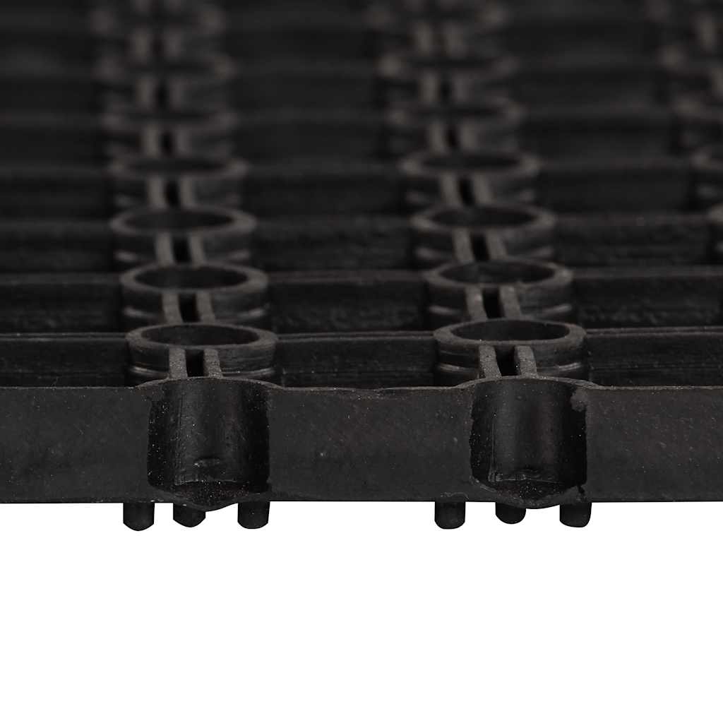 Vidaxxl tapis en caoutchouc 22 mm 40x60 cm 5 pcs