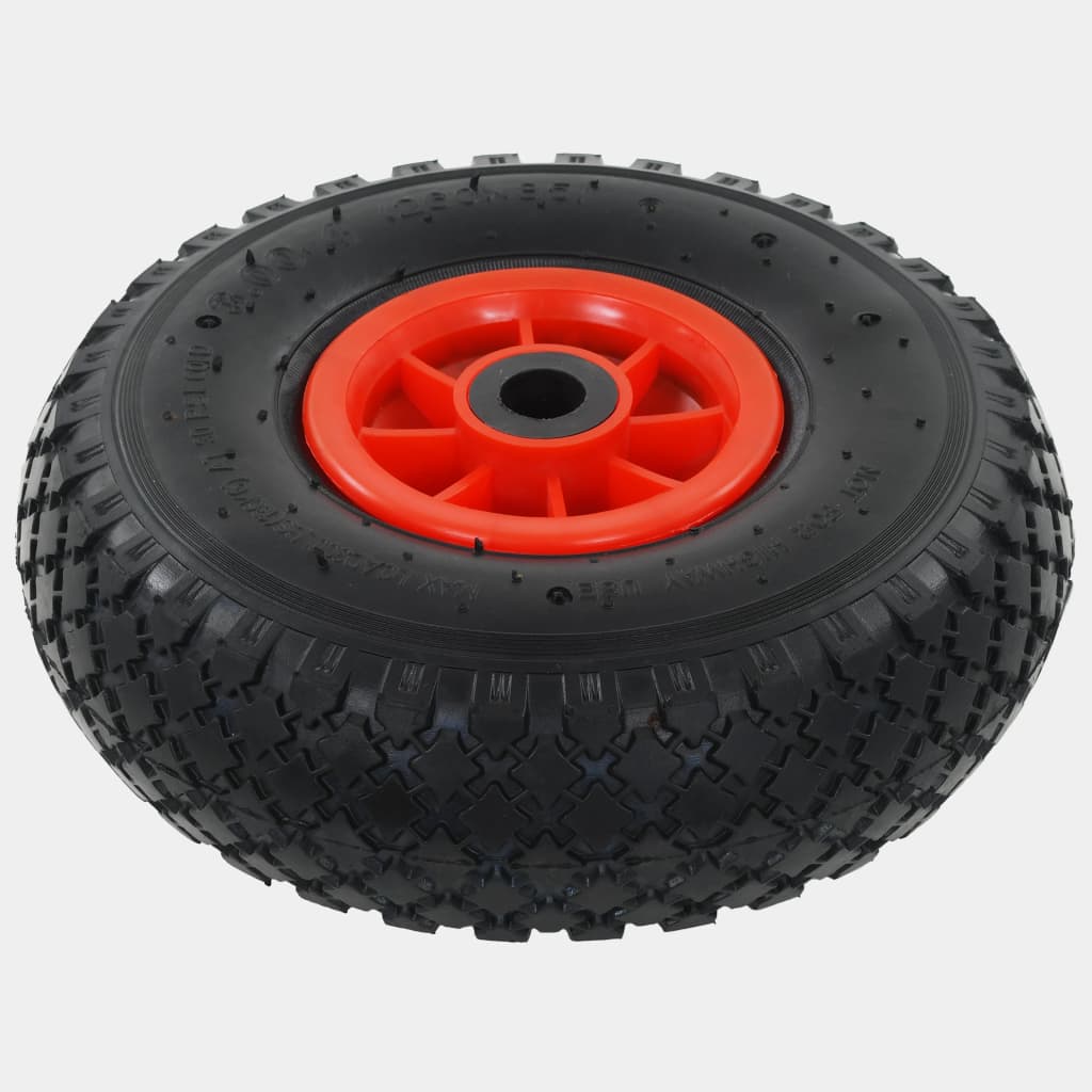 Roues de camion à main Vidaxl 4 PCS 3,00-4 (245x82)