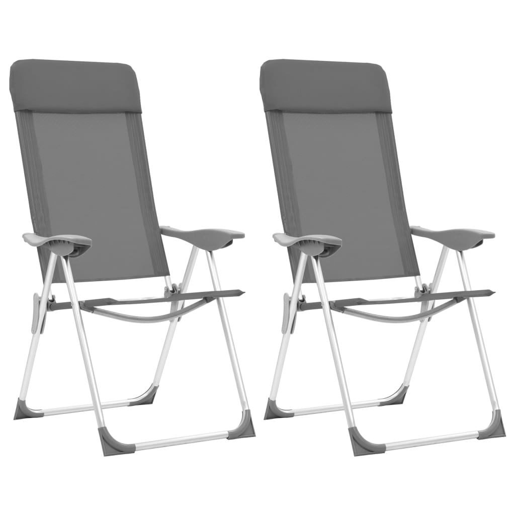 Vidaxl Campsite Chaises 2 PC