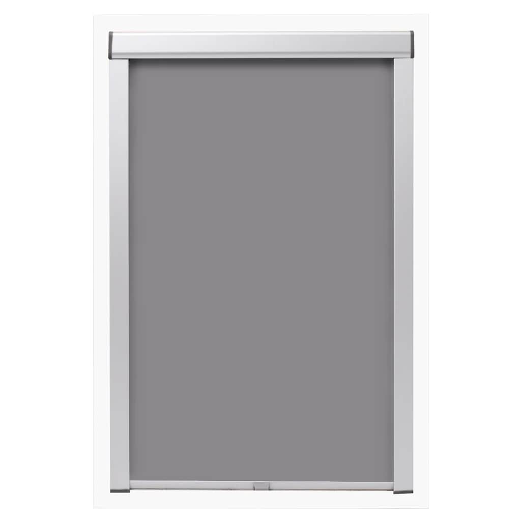 Vidaxl rouleau aveugle accablant gris ck02