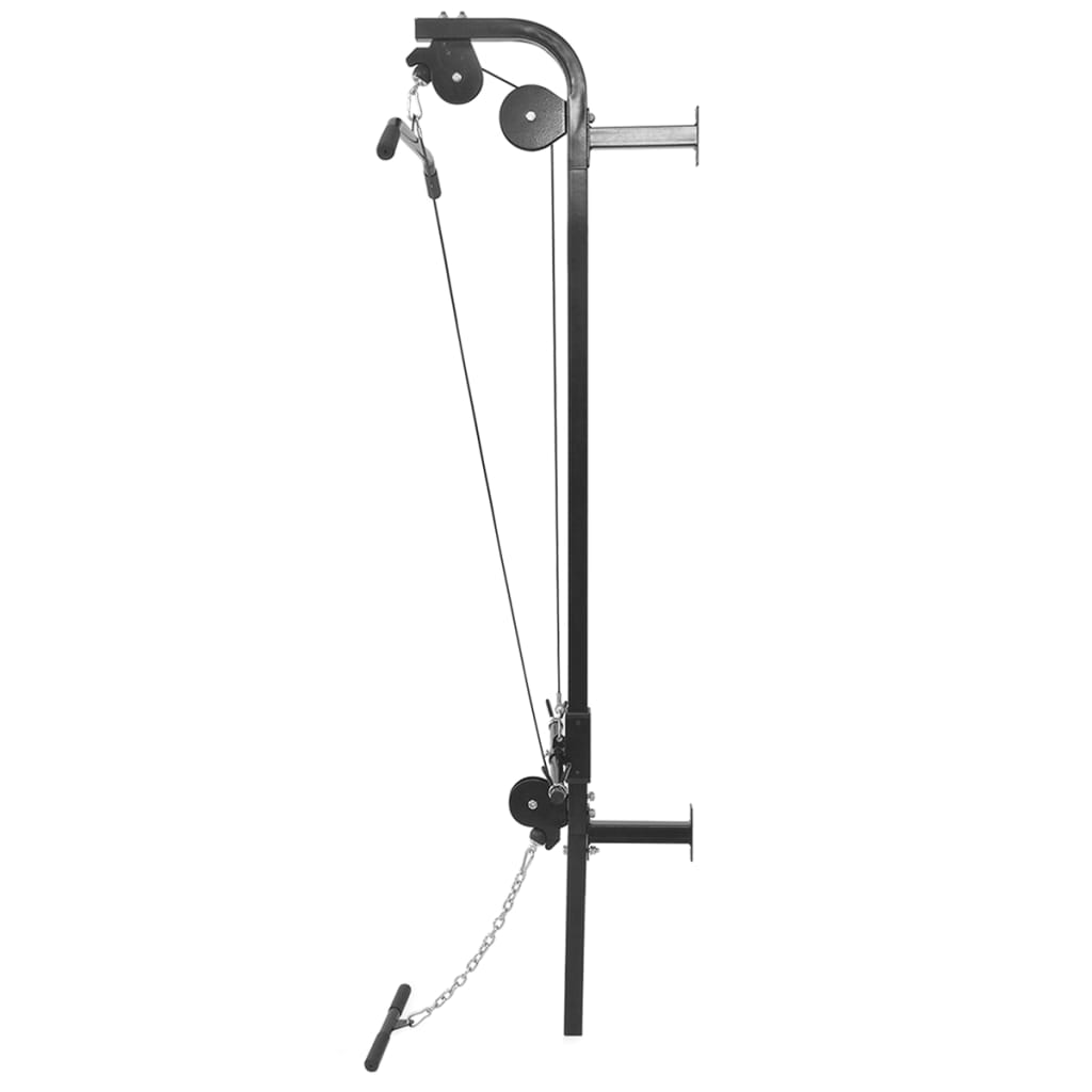 Vidaxl Power Tower pour le mur avec des tranches de poids 40 kg