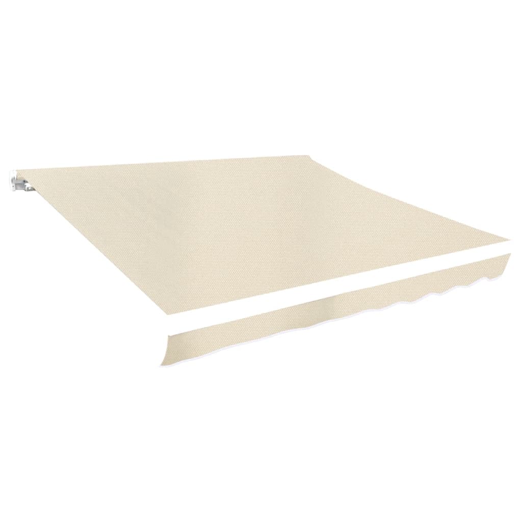 Vidaxl Laifeldoek 350x250 cm Crème de toile