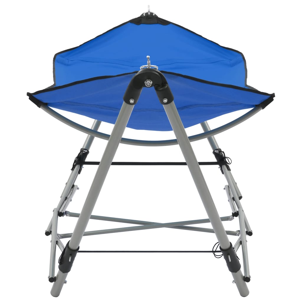 Vidaxl hamac avec bleu standard pliant