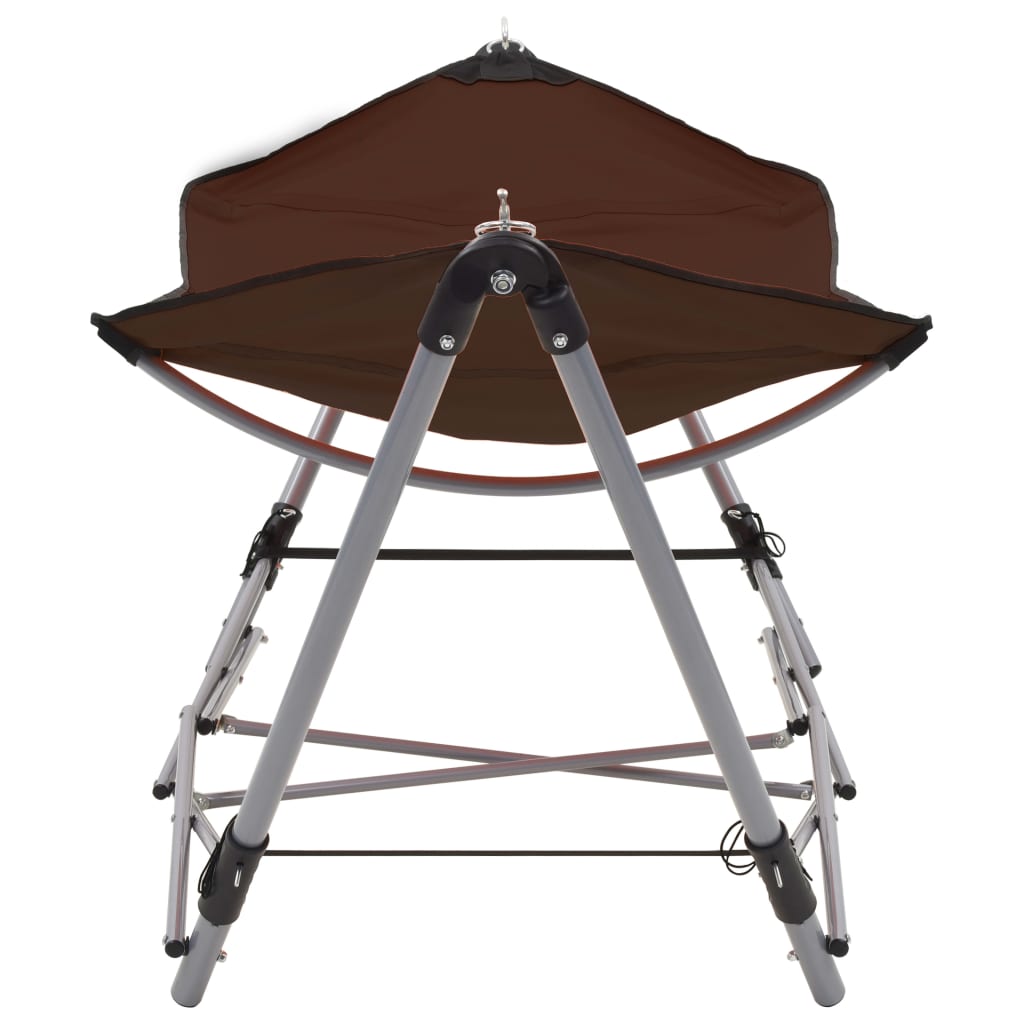 Hamac vidaxl avec marron standard pliant