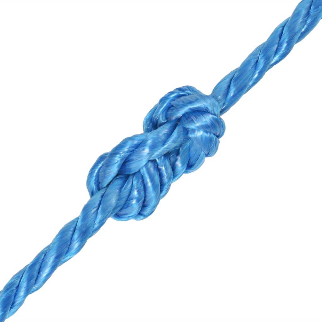 Vidaxx corde torsadée 6 mm 500 m polypropylène bleu
