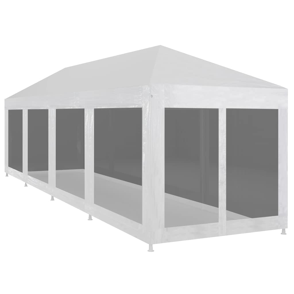 Tente de fête Vidaxl avec des murs latéraux de 10 maille 12x3 m