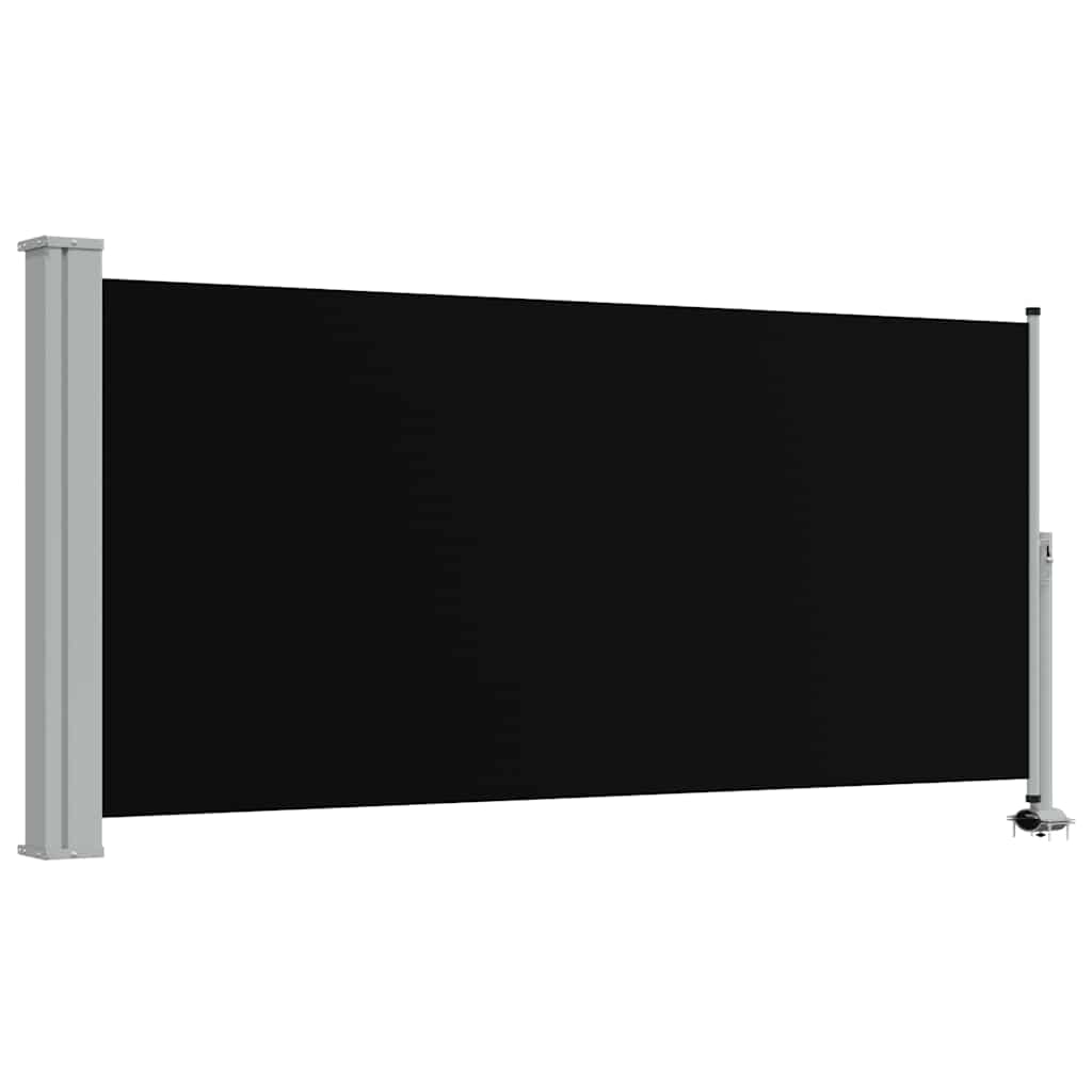 Vidaxx Paravent de jardin extensible 120x300 cm noir