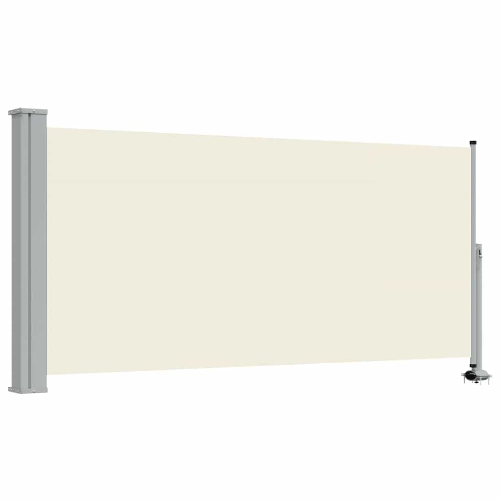 Vidaxx Paravent de jardin extensible 120x300 cm couleur crème