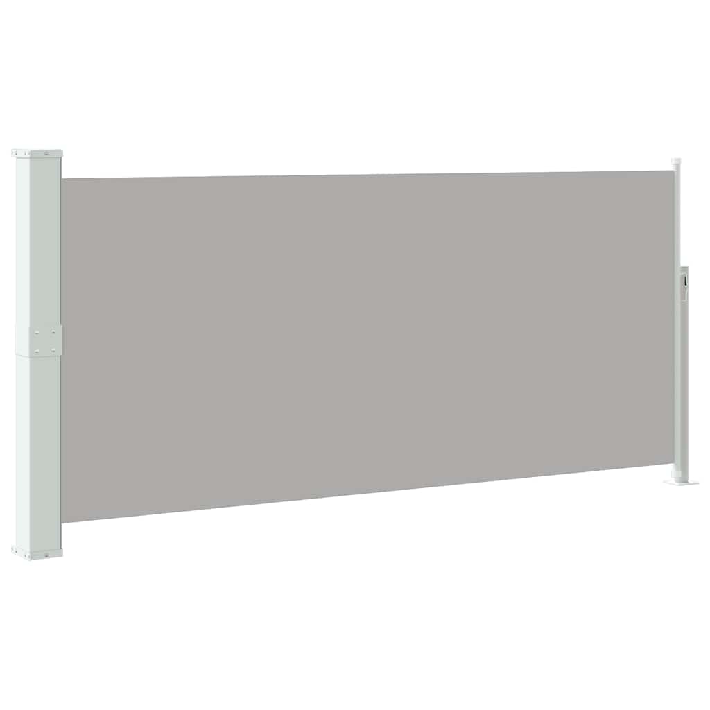 Pare-brise Vidaxl extensible 140x300 cm gris