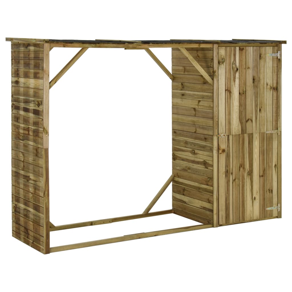 SHED JARDINE VIDAXL 253X80X170 CM PINE BOIS