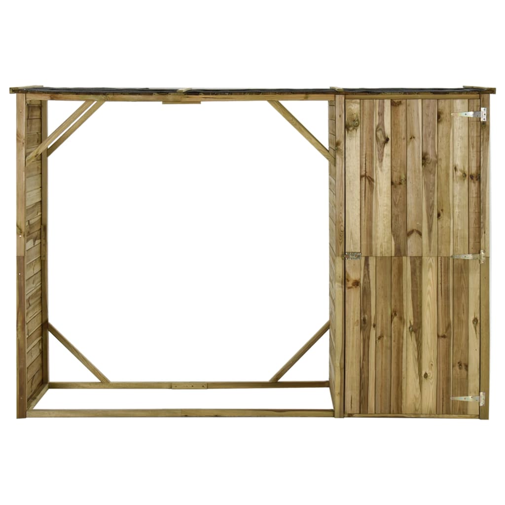 SHED JARDINE VIDAXL 253X80X170 CM PINE BOIS