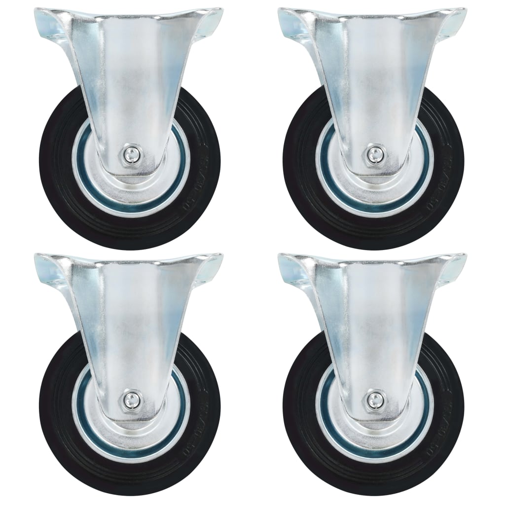 Vidaxx roues fixes 4 pcs 100 mm