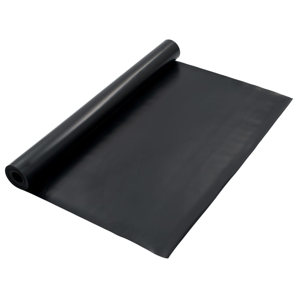Vidaxxl tapis de sol antidérapant 2 mm lisse 1,2x5 m caoutchouc