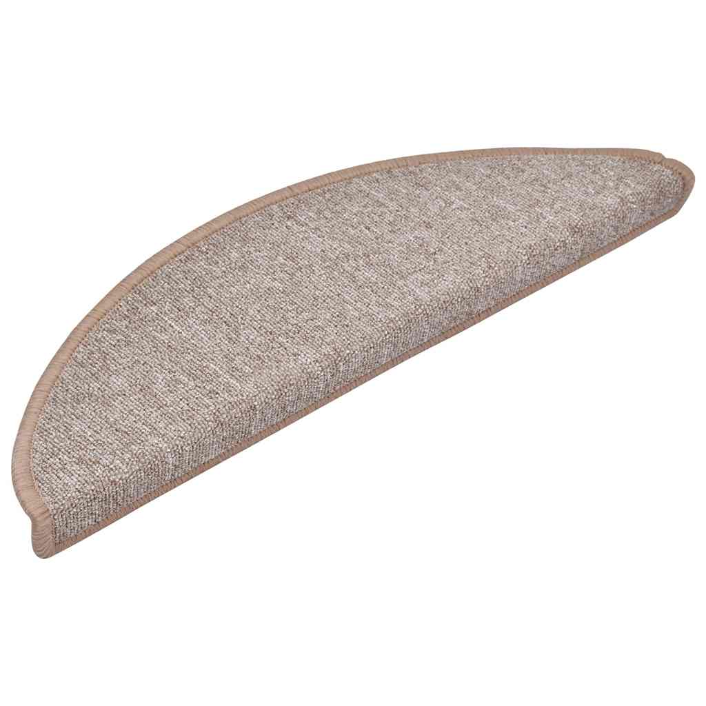 Vidaxl 15 stage de pédales 56x17x3 cm brun clair