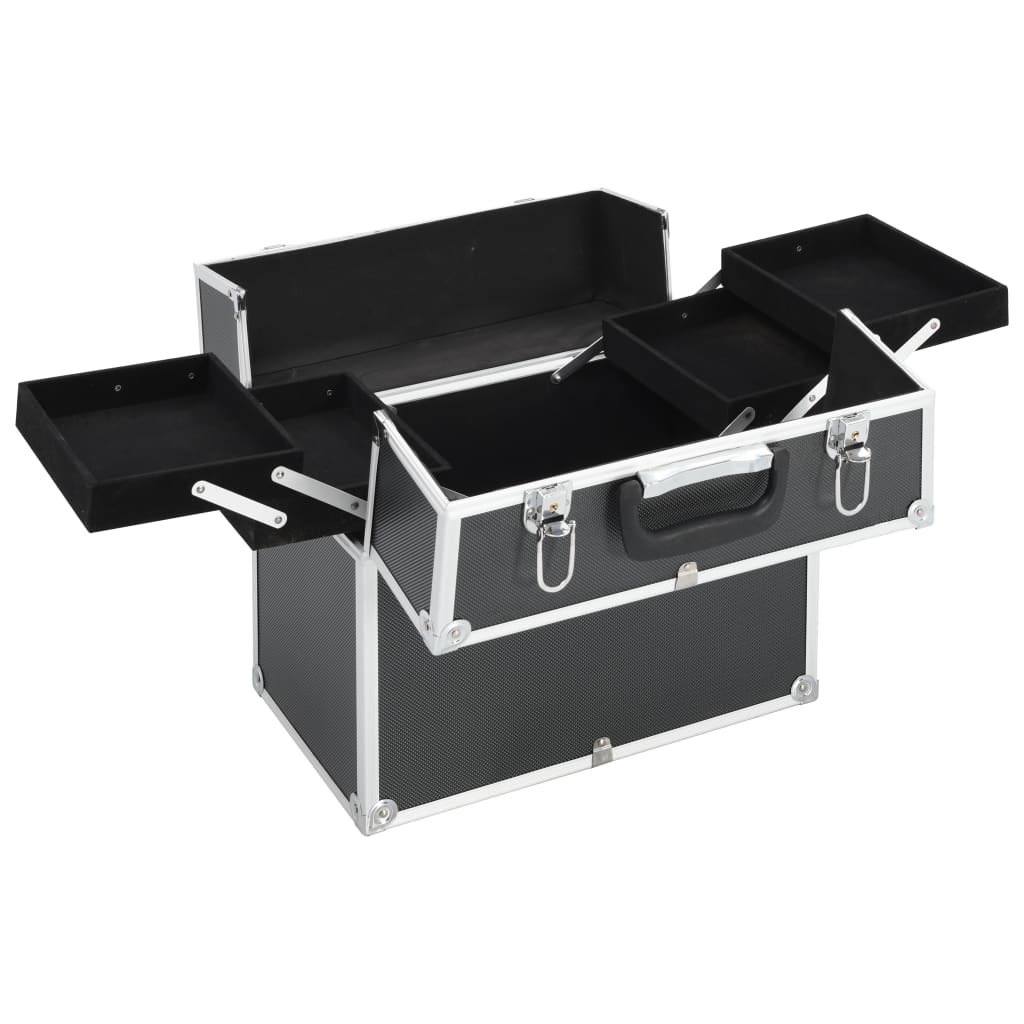 VIDAXL MAQUANCE SUPPRIMANCE 38X23X34 CM Aluminium noir