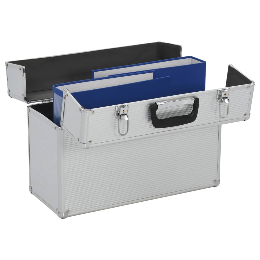 Vidaxx mallette à outils 47x36x20 cm aluminium argenté