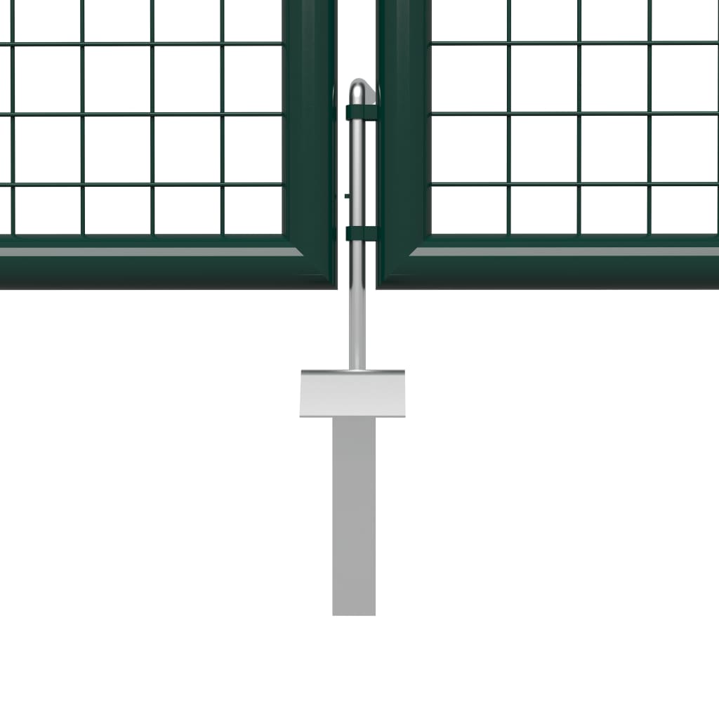 Vidaxl Port 400x175 cm en acier vert