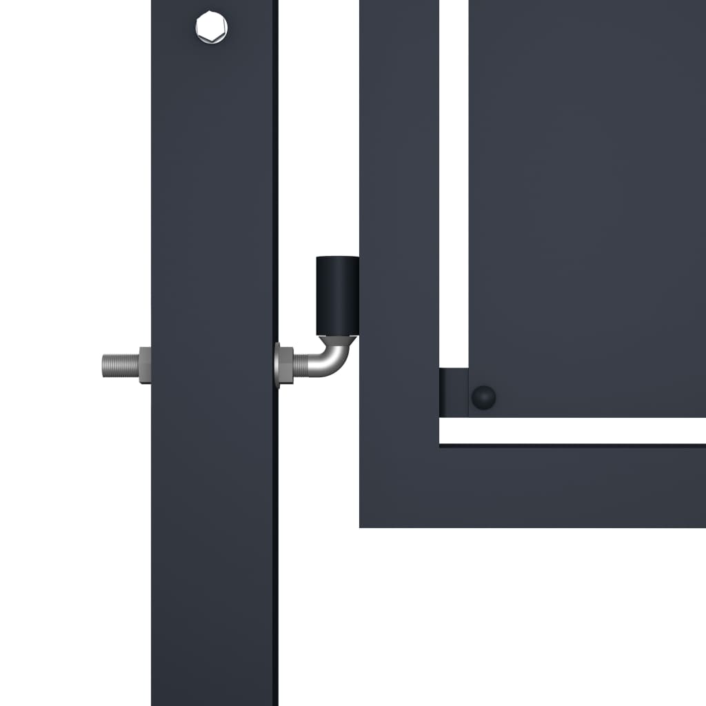 VidaXL Portail 300x200 cm acier anthracite