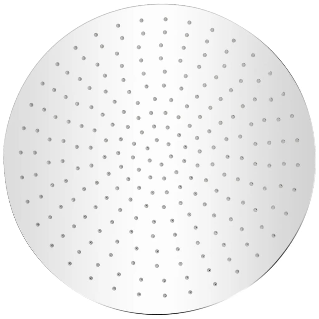 Vidaxl rain shower head 2 sts Round 40 cm stainless steel