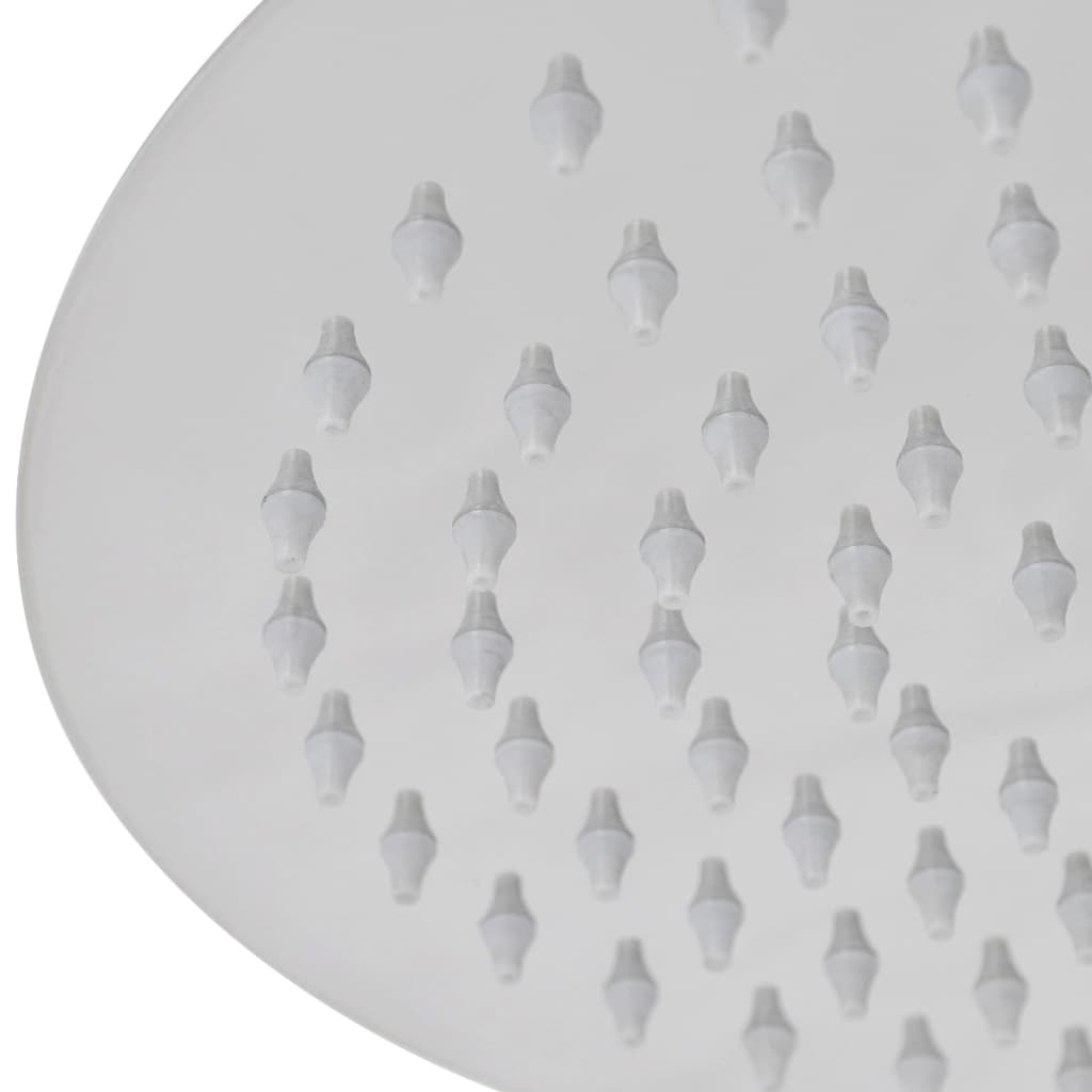 Vidaxl rain shower head 2 sts Round 40 cm stainless steel