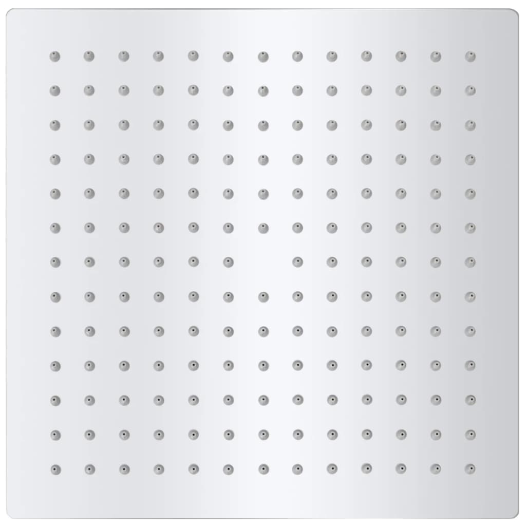 Vidaxl Rain shower head 2 st 25x25 cm stainless steel