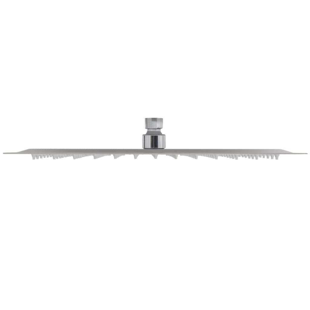 Vidaxl rain shower head 2 pcs 30x30 cm stainless steel