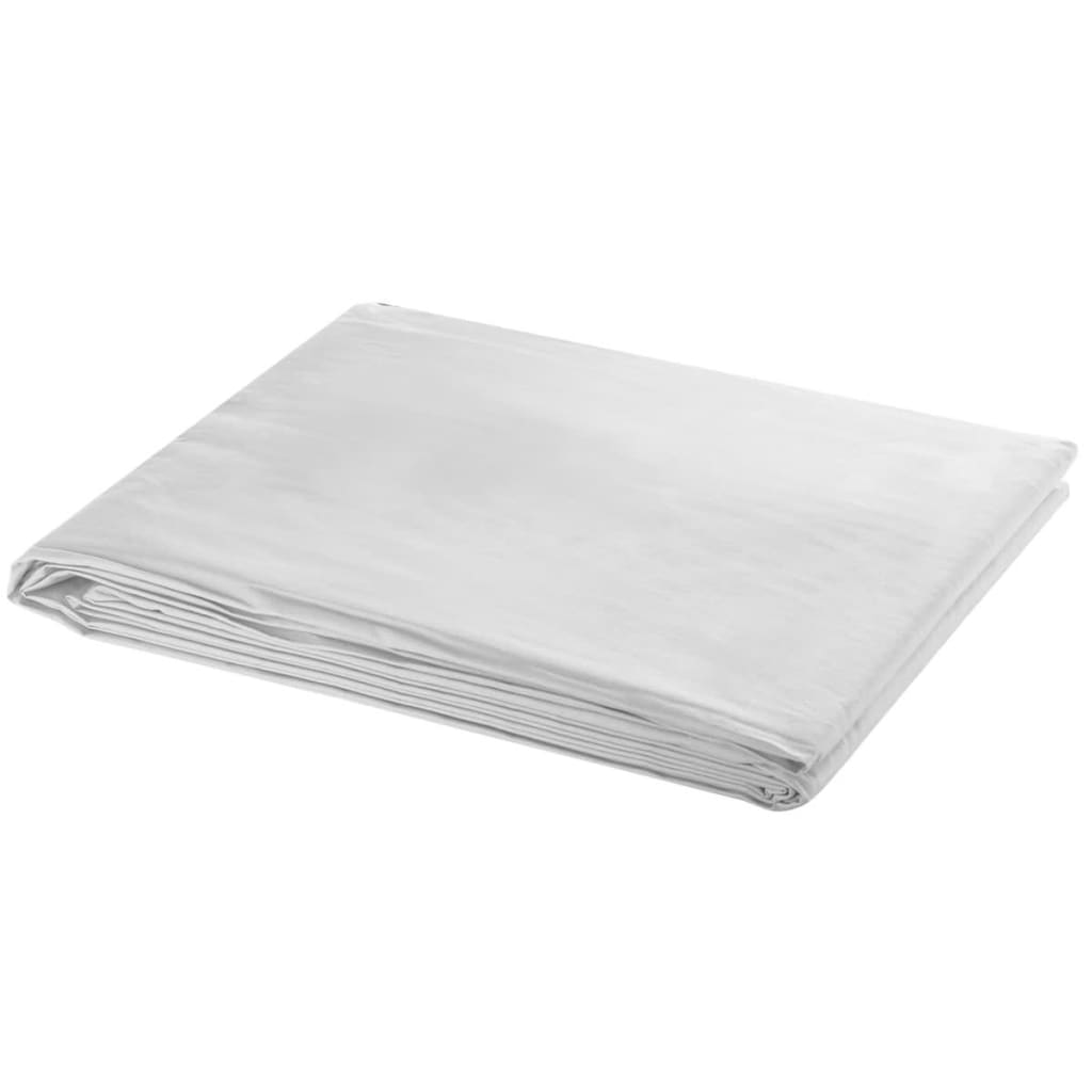 Vidaxx fond sans support 300x300 cm coton blanc