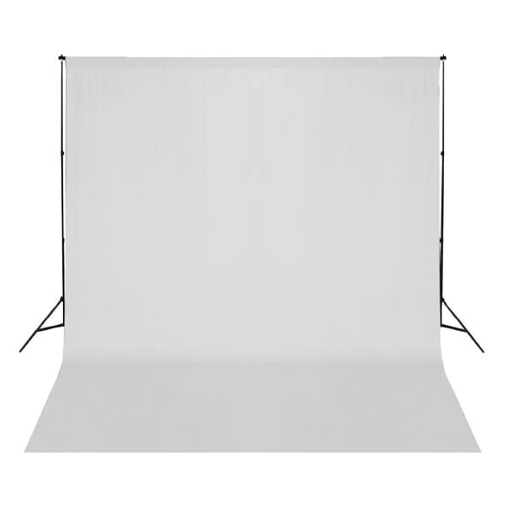 Vidaxx fond sans support 300x300 cm coton blanc