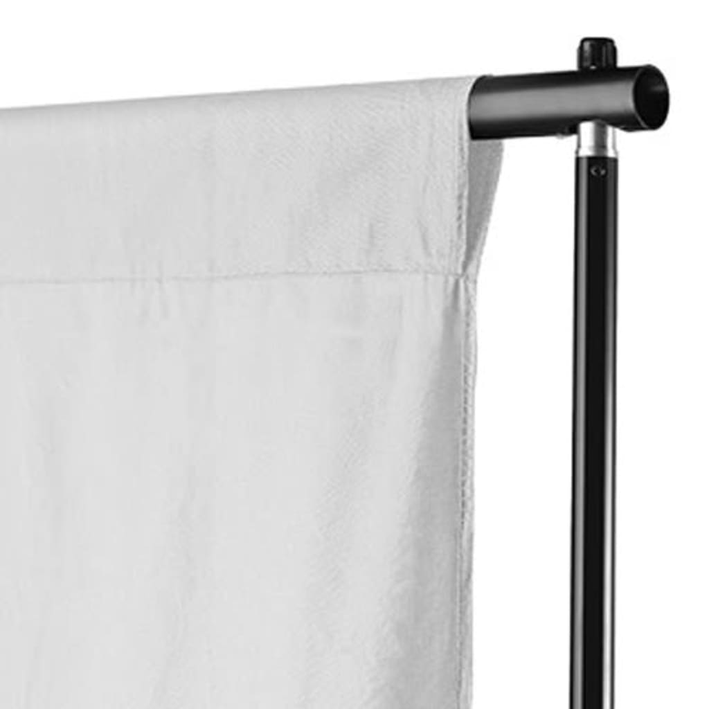 Vidaxx fond sans support 300x300 cm coton blanc