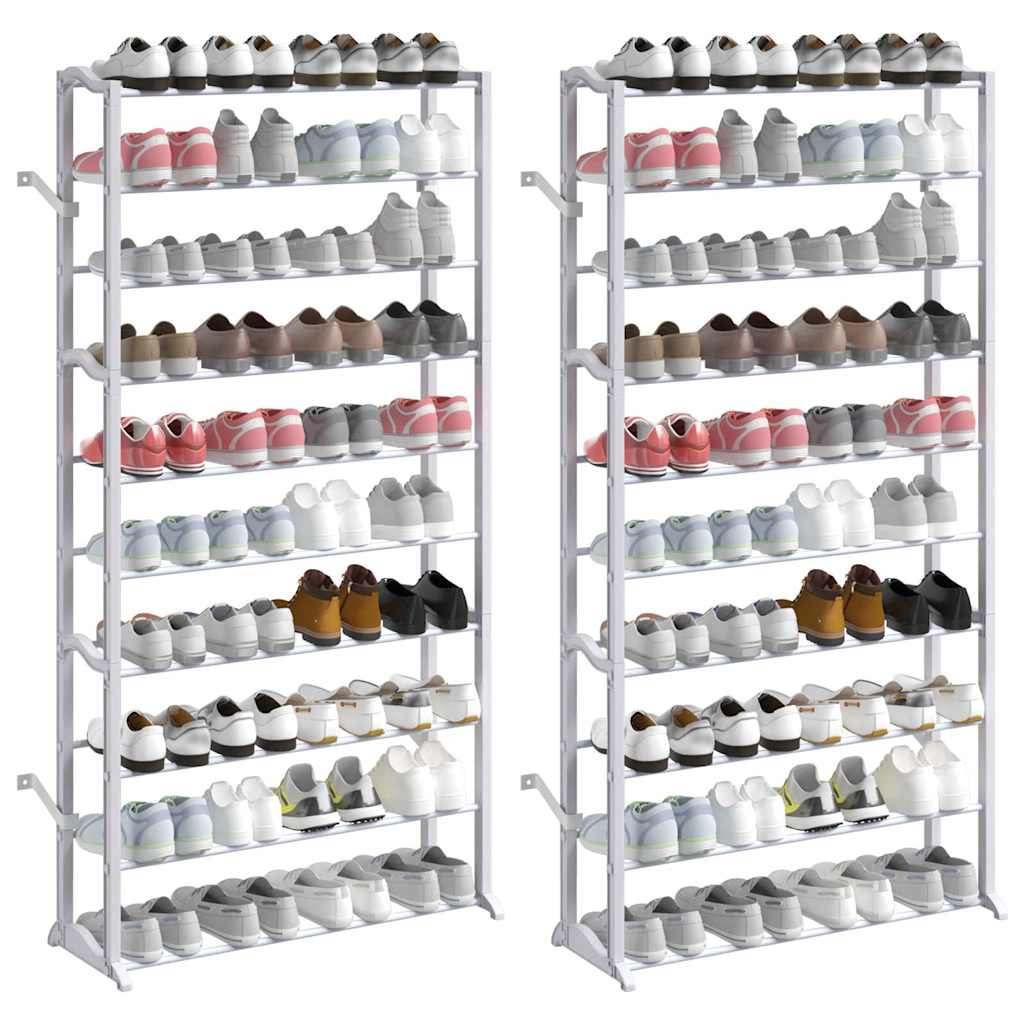 Rack à chaussures Vidaxl 2 PCS