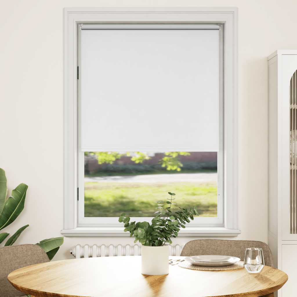 Vidaxl store enrouleur occultant 100 x 175 cm blanc