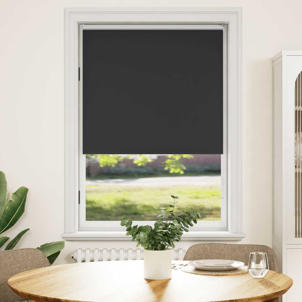 Vidaxx store enrouleur occultant 104,4 x 175 cm largeur de tissu 100 cm noir