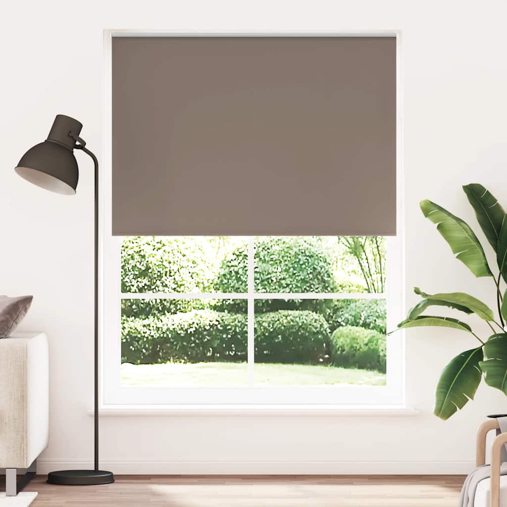 VidaXL Store enrouleur occultant 140 x 230 cm marron café