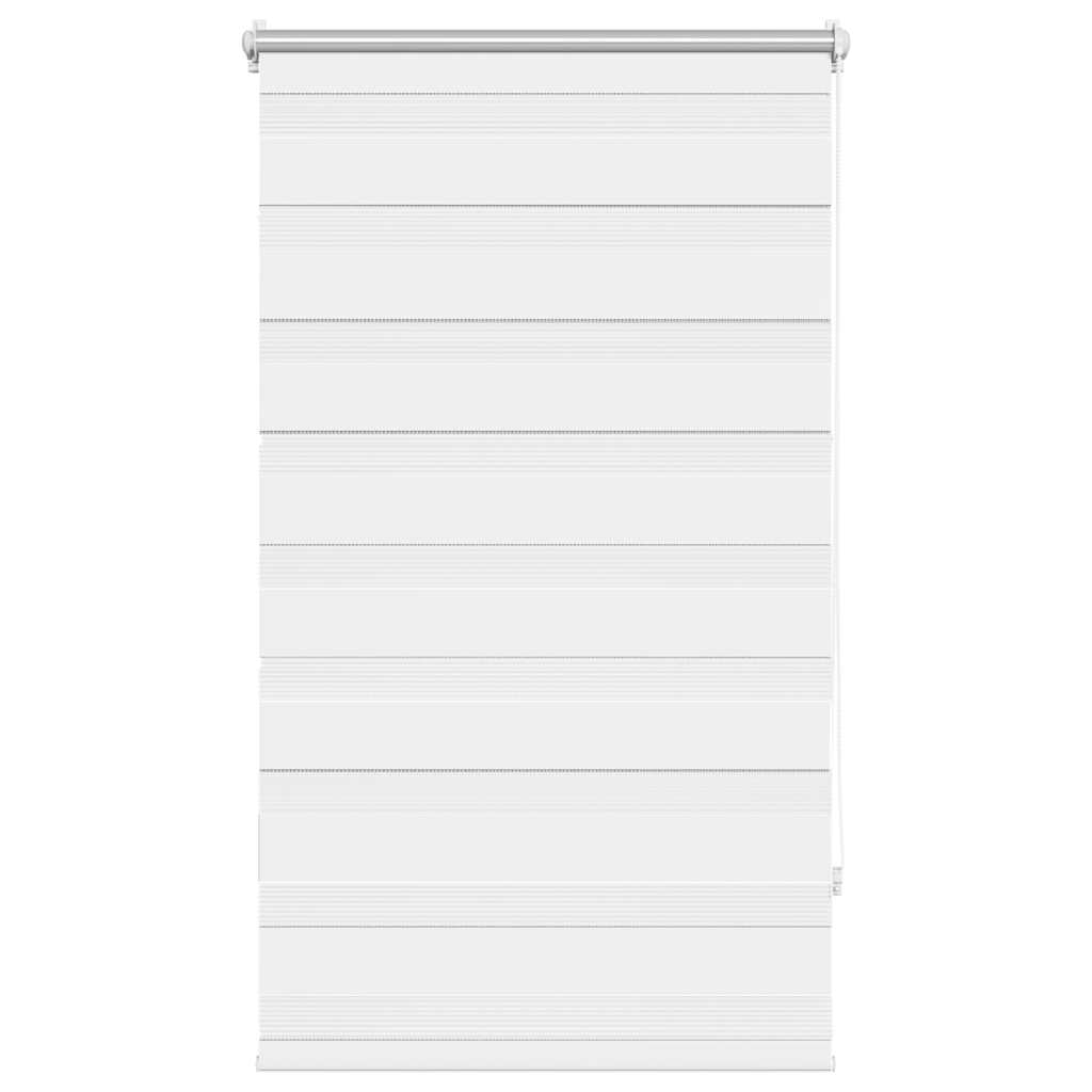 VidaXL Duo store enrouleur 70x120 cm blanc