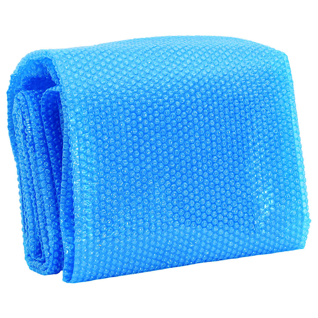 Film de piscine solaire Vidaxl flottant autour de 300 cm PE bleu