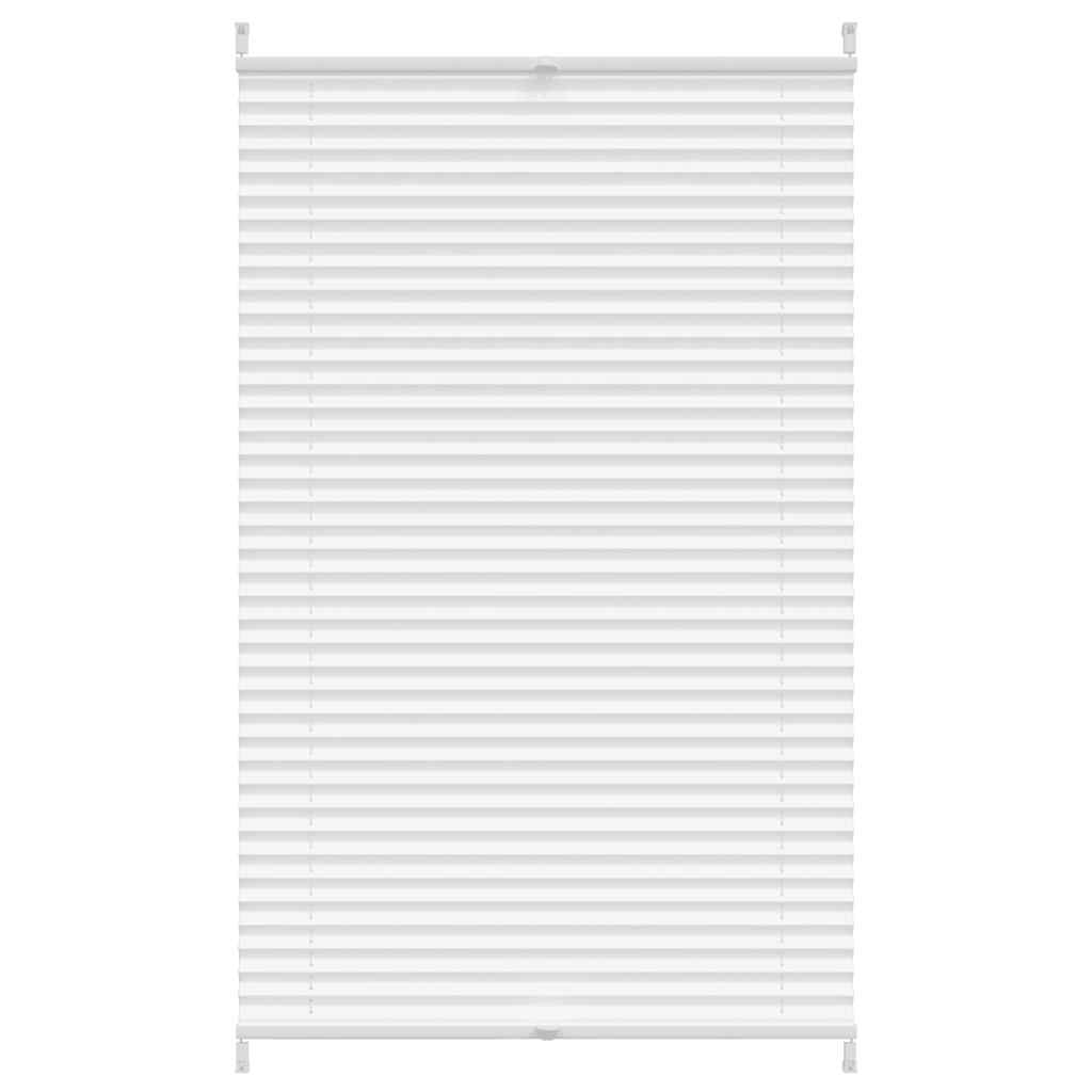 VidaXL store plissé 70x125 cm blanc