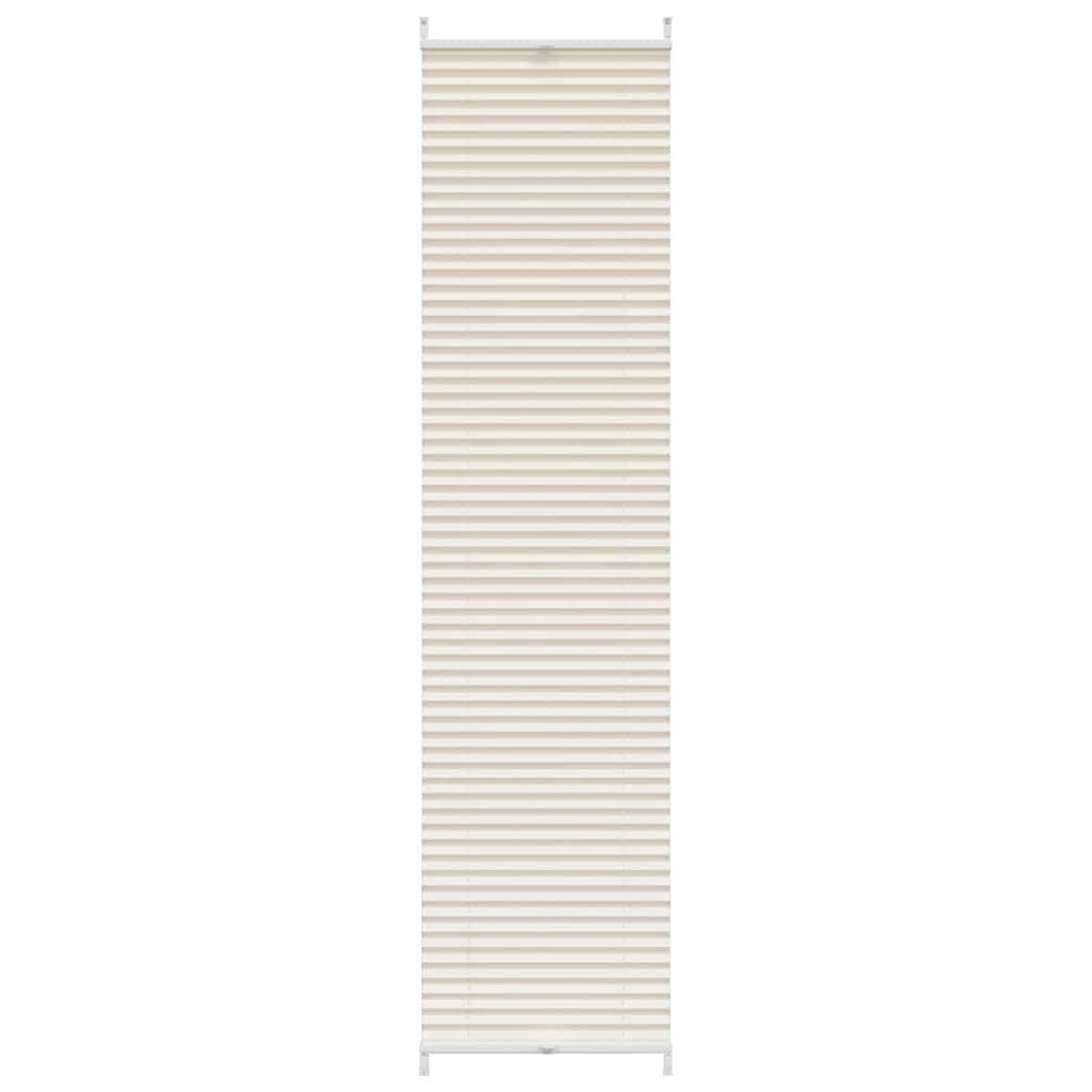 VidaXL stores plissés 40x200cm crème