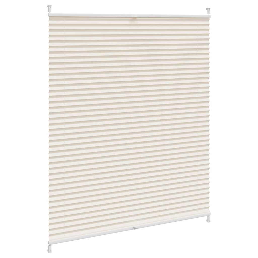 VidaXL stores plissés 110x100cm crème