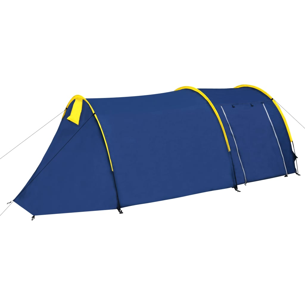Tente VidaXL 6 personnes bleu marine jaune