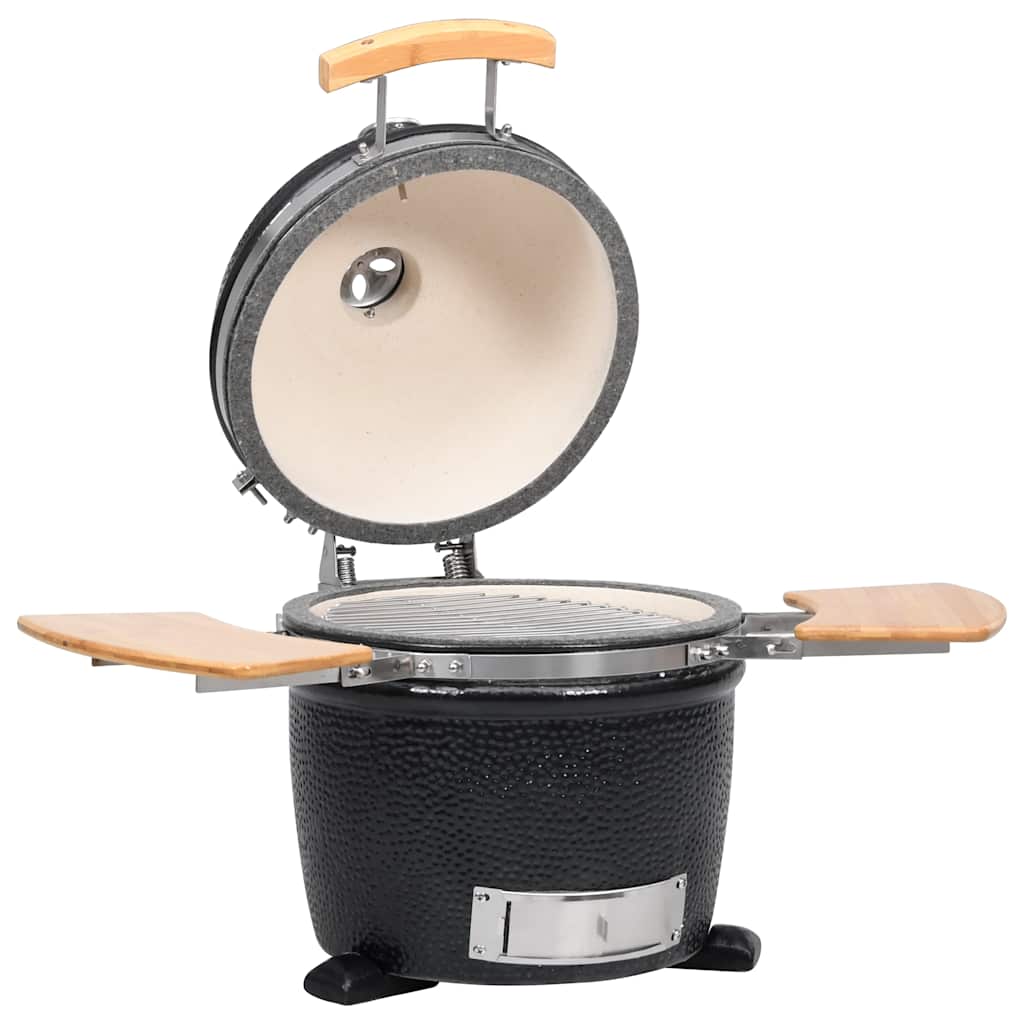 VidaXL kamado barbecue grill fumoir céramique 33 cm
