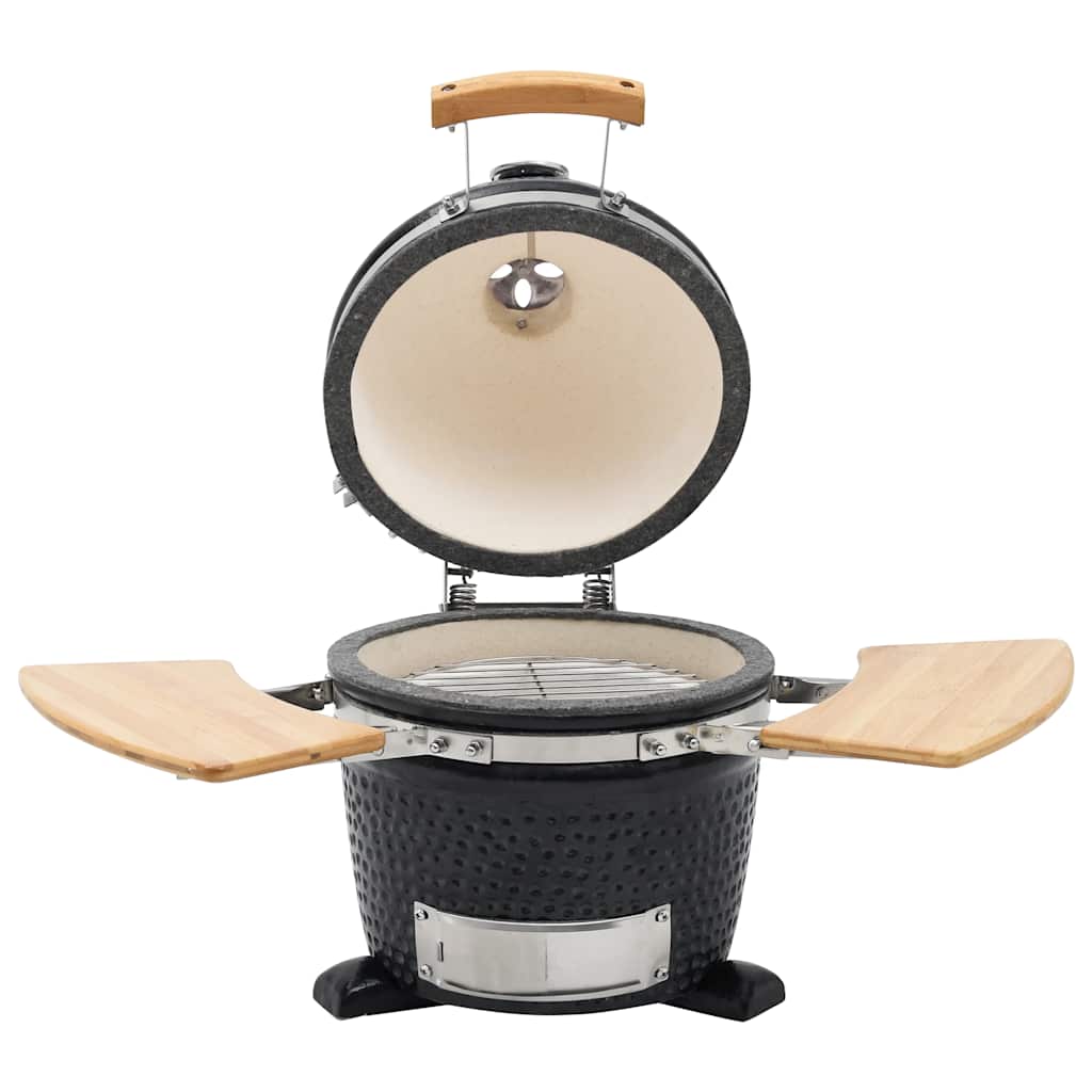 VidaXL kamado barbecue grill fumoir céramique 33 cm