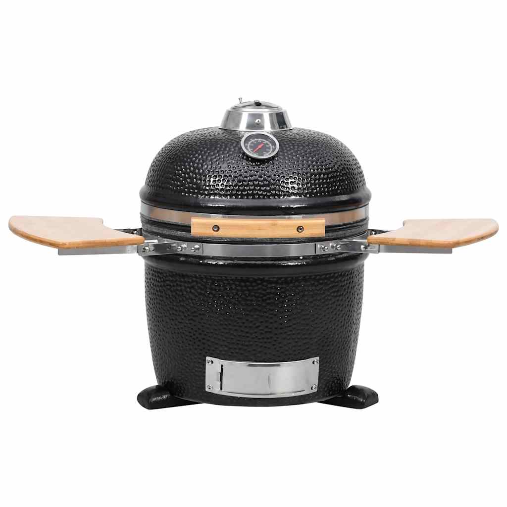 VidaXL kamado barbecue grill fumoir céramique 33 cm