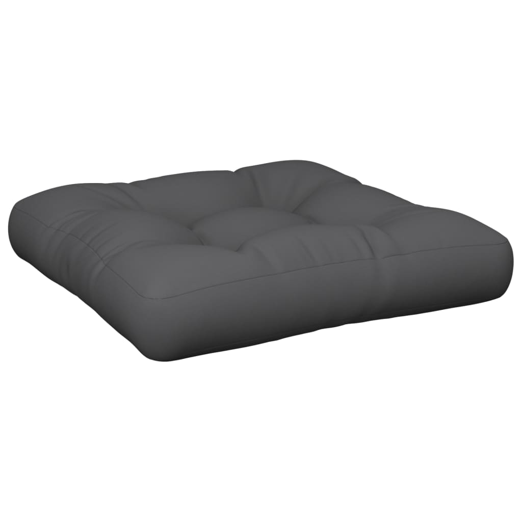 Coussin de palette Vidaxl 50x50x12 cm Gray