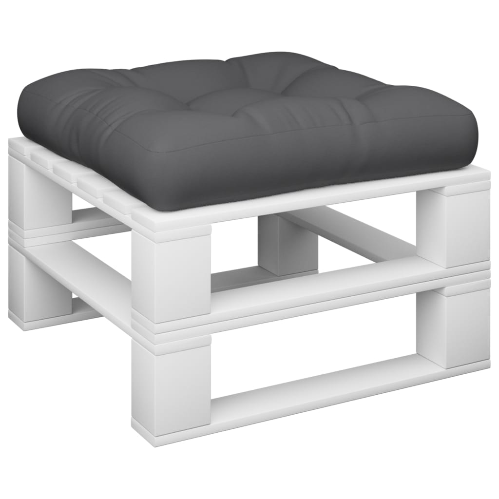 Coussin de palette Vidaxl 50x50x12 cm Gray