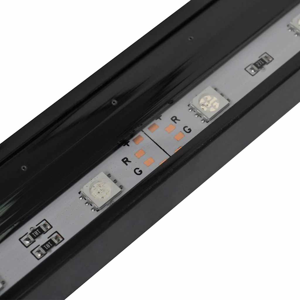 VidaXL Lampe d'aquarium LED avec bulles RVB 48 cm