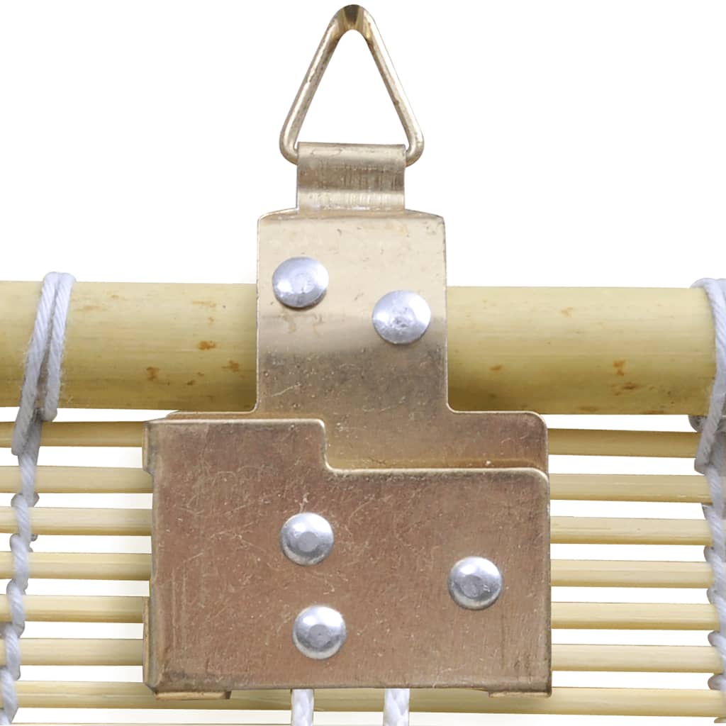 Vidaxl rouleau aveugle 120x220 cm bambou naturel