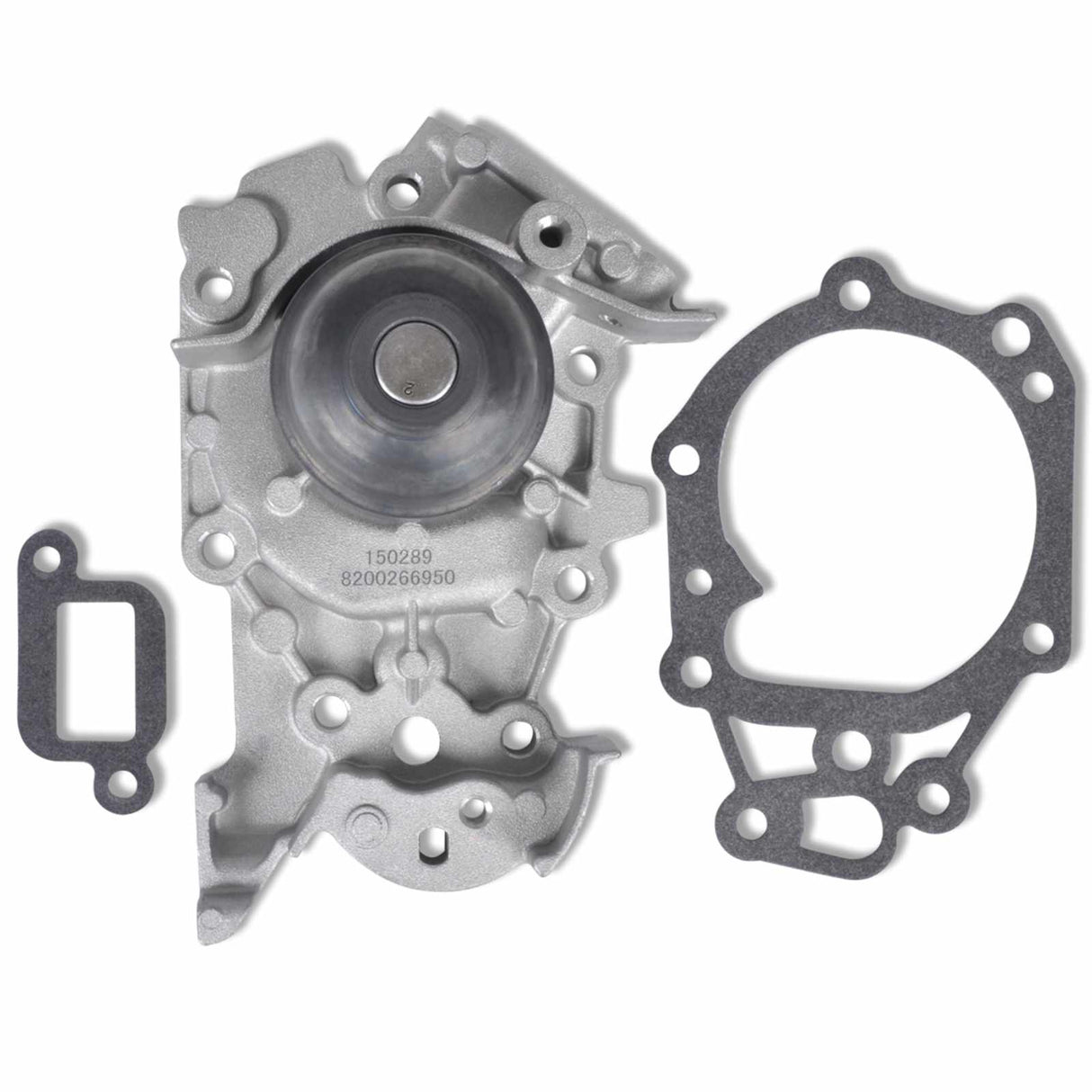 Vidaxl waterpomp zilver metaal