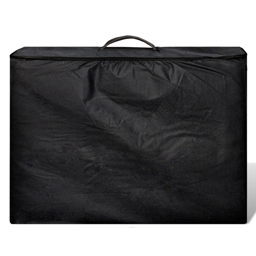 Table de massage vidaxl avec 2 zones