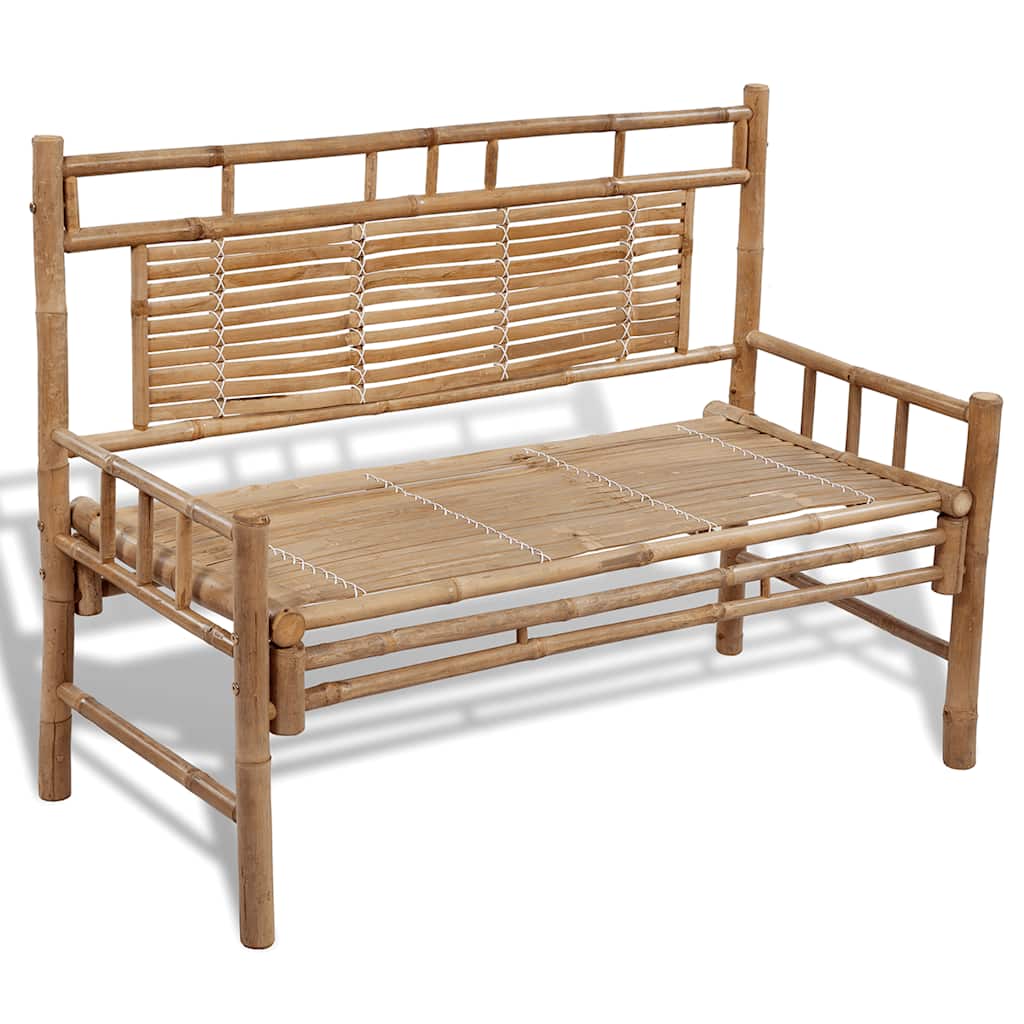Vidaxl tuinbank 120 cm bamboe