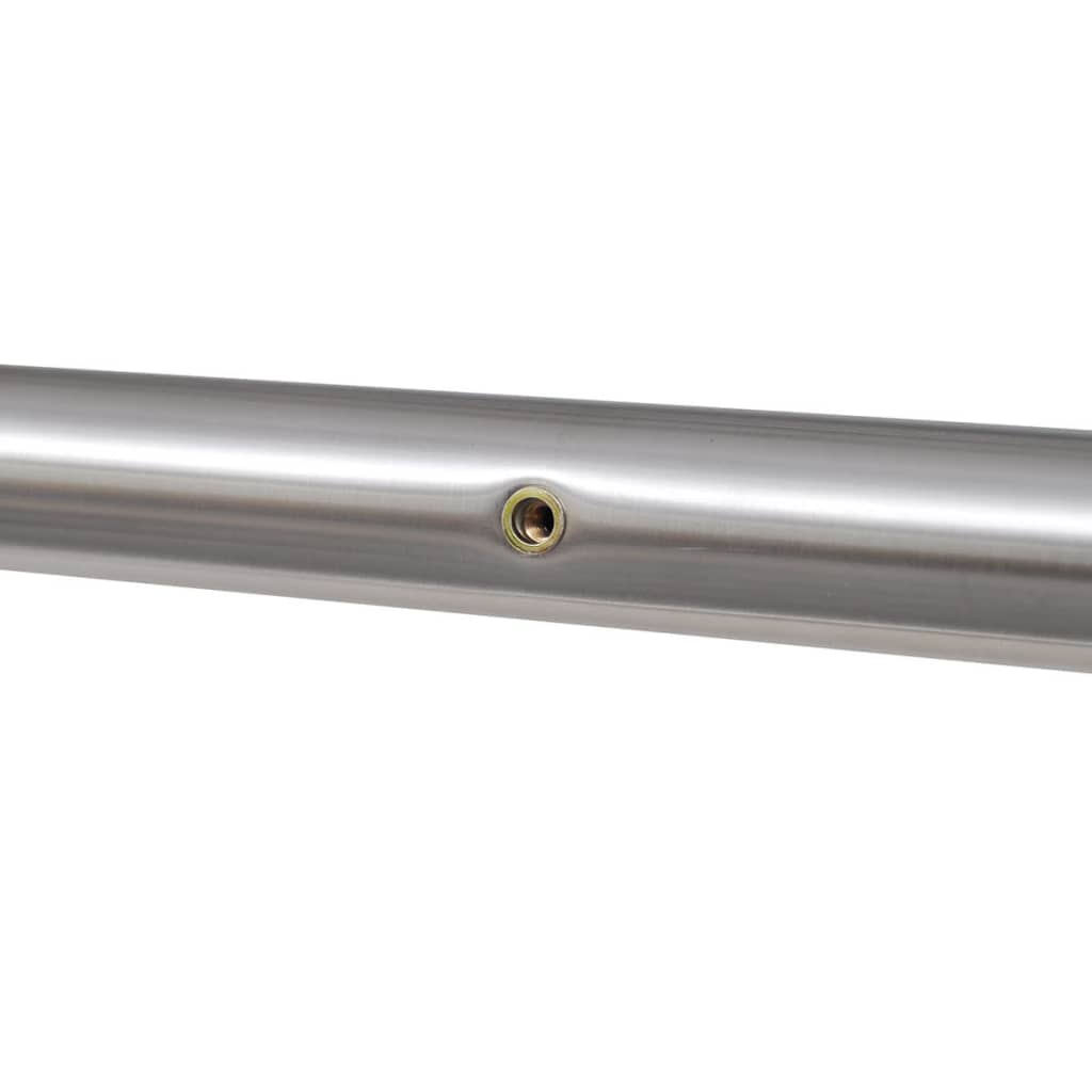 Vidaxl Letter Box Stand en acier inoxydable
